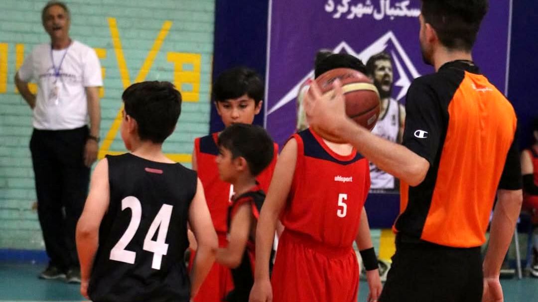 چهارمحال‌وبختیاری میزبان سومین جشنواره مینی بسکتبال پسران بود