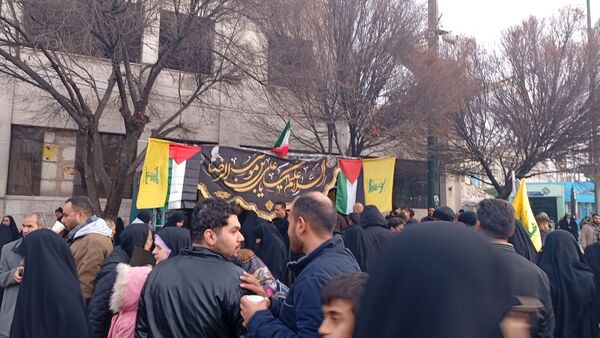 مراسم بزرگداشت شهید سید حسن نصرالله در مشهد