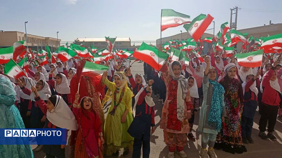 افتتاحیه طرح «ایرانمون» در دبستان سید کاظم حسینی