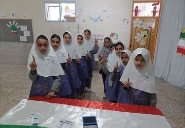 برگزاری انتخابات شورای دانش‌آموزی مدرسه همای دانش خاتم
