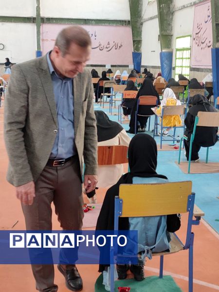 بازدید مدیر آموزش و پرورش سملقان از آزمون های ورودی مدارس تیزهوشان