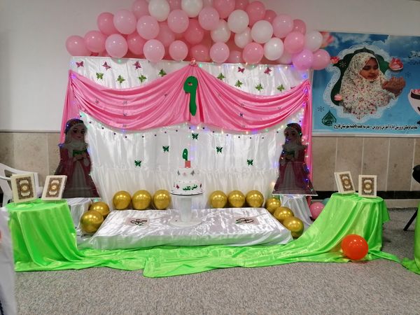 جشن تکلیف دختران با عطر بندگی و شکوفه‌های ایمان