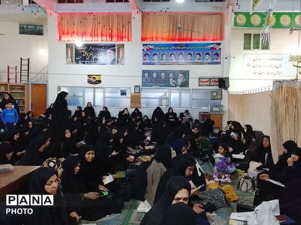 مراسم شب قدر در مسجد شهدای گمنام 