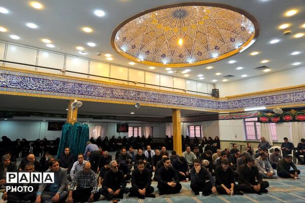 دومین روز از آیین سوگواری سالار شهیدان در اداره‌کل آموزش‌وپرورش فارس