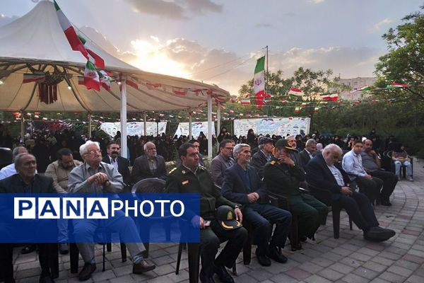 یادواره ۲۷۰ شهید  در مقبره شهید گمنام بوستان حضرت ام البنین(س) ناحیه یک شهرری