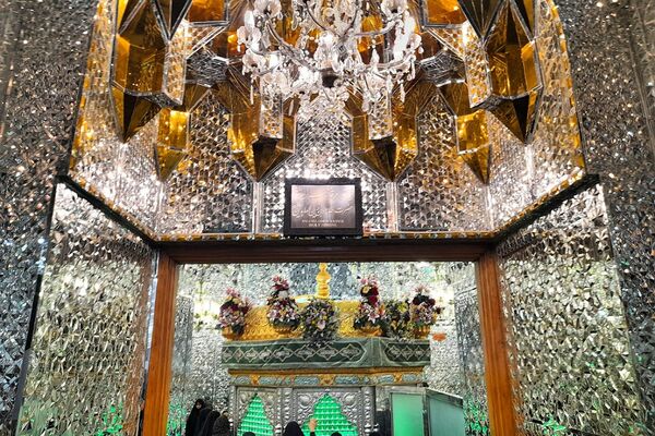 حال و هوای حرم  شاه‌‌عبدالعظیم حسنی در چهلم شهدای خدمت