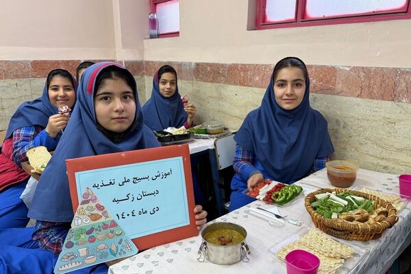 از کلاس تا سفره؛ جشنواره غذای مدارس شهرستان ملارد 