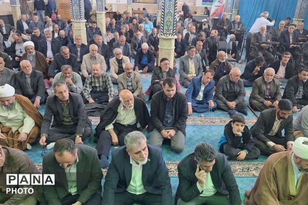 نماز جمعه‌ای با عطر ماه رمضان در شهرستان فیروزکوه