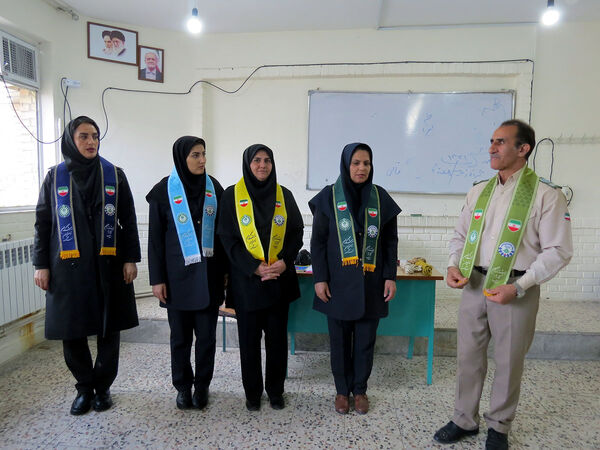 برگزاری ضمن خدمت سازمان دانش‌آموزی شهرستان بجنورد 
