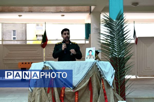 یادواره «لاله‌های روشن» در جم؛ بزرگداشت دانش‌آموز شهید حسین صافی در ریحانه‌النبی