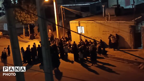 عزاداری سنتی شام غریبان در روستای میرزا آباد