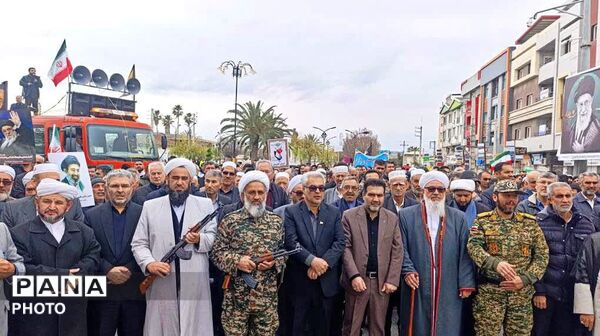 راهپیمایی روز قدس در بندرترکمن