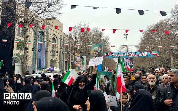 راهپیمایی پرشور مردم ولایتمدار شهرستان شهریار در روز جهانی قدس