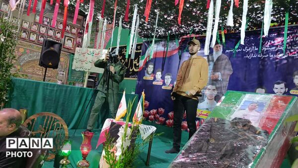 خلیل‌آباد میزبان پیکر شهید ناوگروه دوم سجاد عسکری