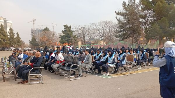 مانور زلزله استانی در هنرستان دخترانه محمودیه ناحیه ۶(2)