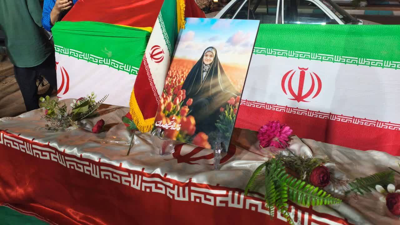 موکب شهیده فاطمه موحدان در یزد