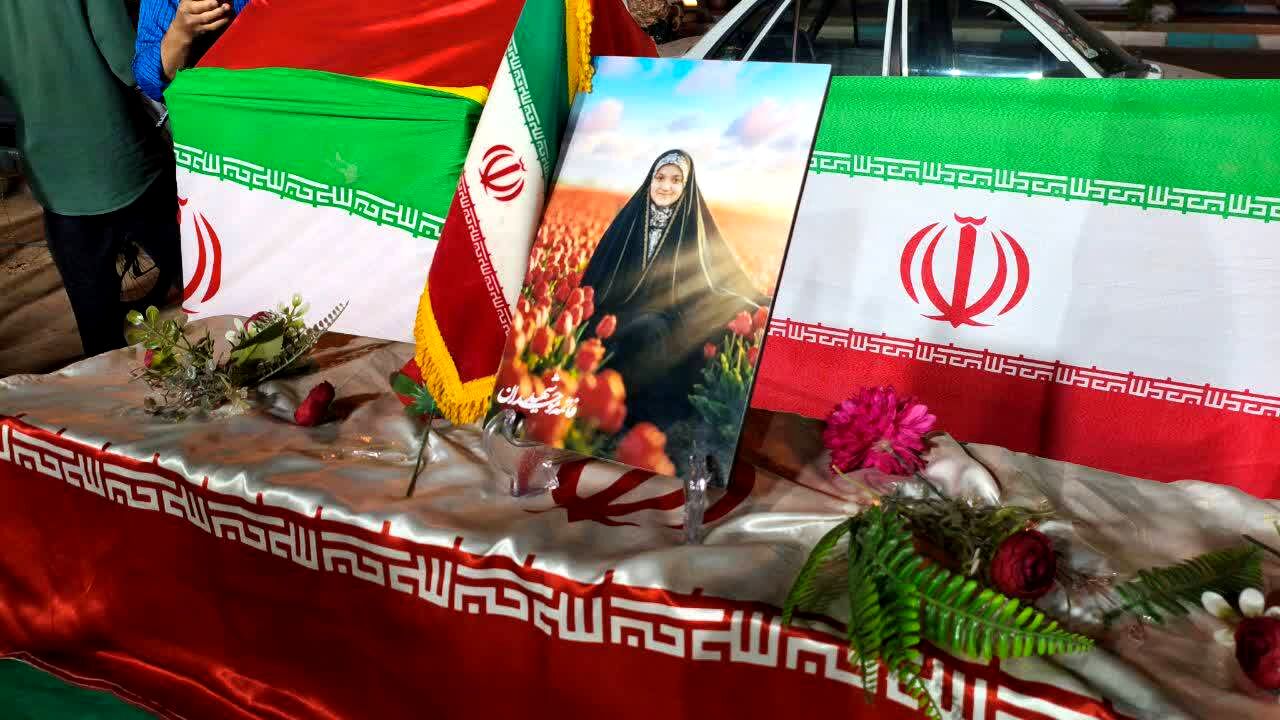 موکب شهیده فاطمه موحدان در یزد