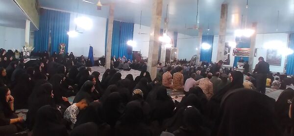 وداع با پیکر جانباز شهید حاج منوچهر بخشنده