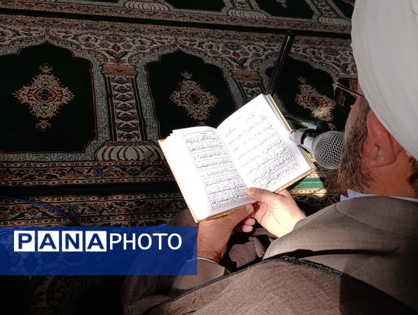 مراسم قرائت دعای ندبه در شهر سفیددشت 