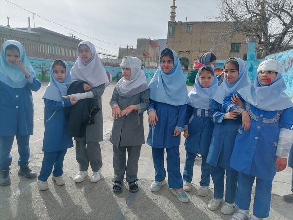 برگزاری مانور زلزله در دبستان شهید سید خلیل رضوی