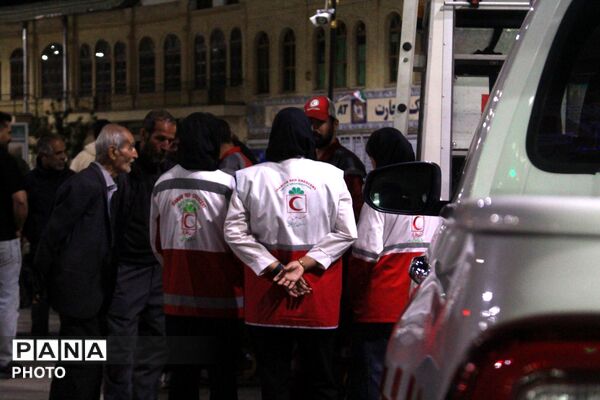 آموزش امداد و نجات در قلب همدان؛ میدان امام میزبان فعالیت‌های جمعیت هلال‌احمر شد