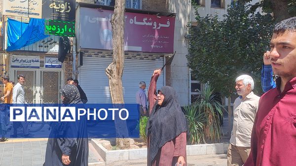 دومین راهپیمایی جمعه خشم در نیشابور 