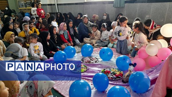 مراسم جشن دهه کرامت و استقبال از پرچم حرم رضوی در شهرستان‌فیروزکوه