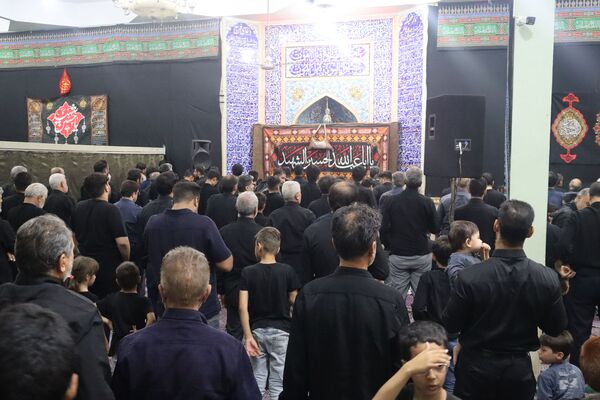 عزاداری به مناسبت شب عاشورا در مسجد حضرت صاحب الزمان(عج)