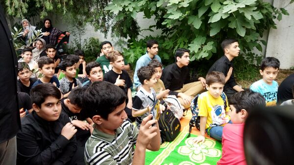 مراسم عزاداری ماه صفر در دارالقرآن الثقلین قائمشهر