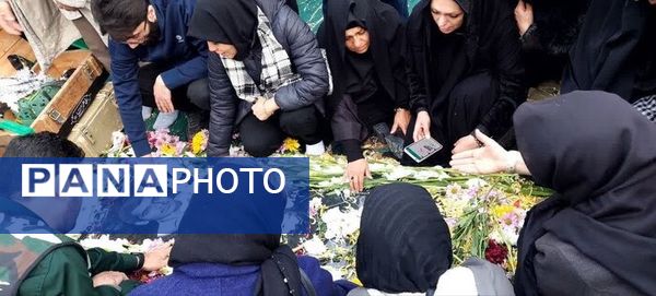 برگزاری مراسم بزرگداشت شهید مهرداد محمدتقی در نورالشهدا منطقه پردیس