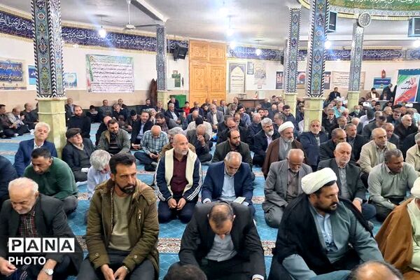 نماز جمعه‌ای با عطر ماه رمضان در شهرستان فیروزکوه