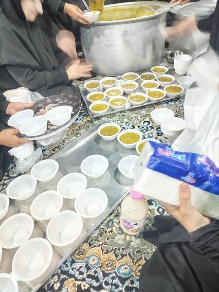 برپایی موکب مردمی در شهرستان بروجرد 