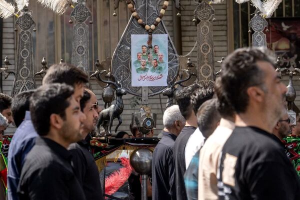 تشییع با شکوه شهدای مقاومت در دارالمؤمنین کاشان