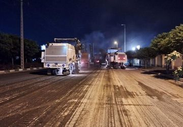 پخش روزانه ۹۰۰۰ تُن آسفالت در تهران