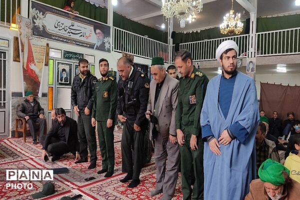 اقامه نماز عبادی_سیاسی جمعه در روز جهانی  قدس  مسجد جامع شهربار نیشابور 