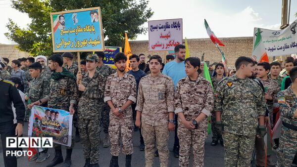 «رزمایش جان‌فدایان» در سراب