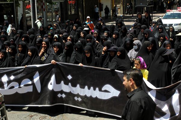 حرکت دسته عزاداری رحلت امام خمینی 
