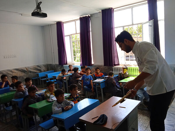 دهمین دوره تدریس جهادی وتر توسط دانشجویان تربیت دبیری در مشهد
