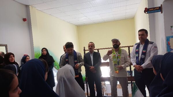بازدید ارزیاب کشوری از مدارس تمام تشکیلاتی شیروان