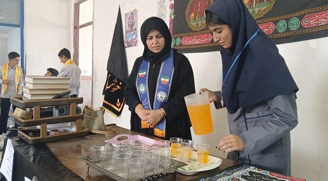طنین «احلی من العسل» در مدرسه آیت‌الله کاشانی بیرانوند