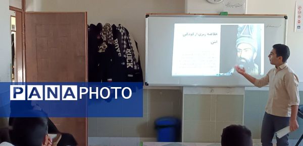 بازدید رئیس کارگروه آموزش متوسطه اداره آموزش و پرورش کاشمر‌ از دبیرستان میثاق