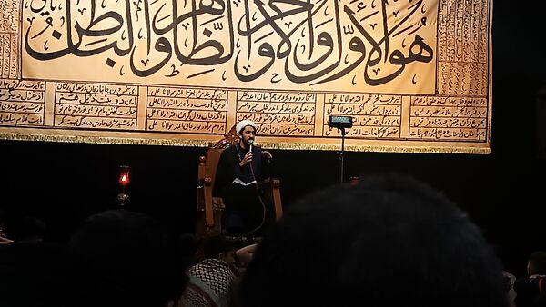 مراسم عزاداری شب نوزدهم رمضان در مسجد الرضا  نیشابور 