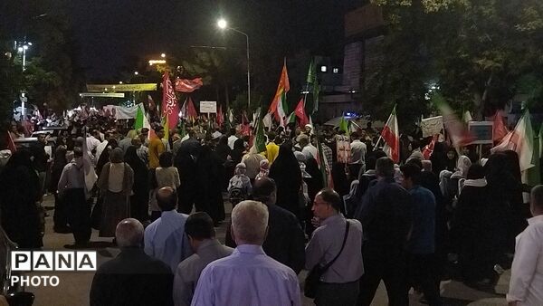 جانفدایان ایران در خیابان امام خمینی نیشابور-۲