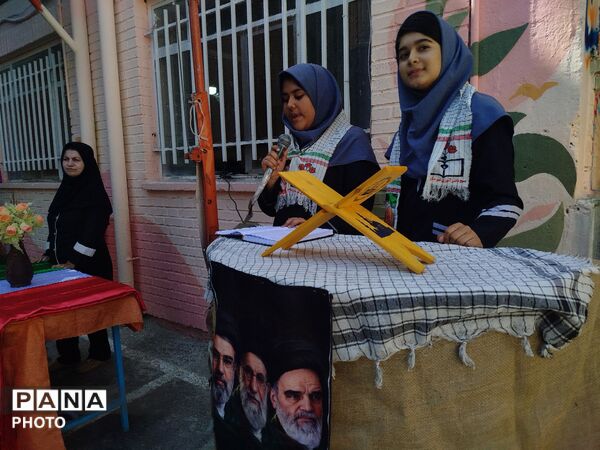 جشن جوانه‌ها؛ خوش‌آمدگویی به هفتمی‌های دبیرستان دانشور ۲  نیشابور 