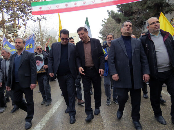 راهپیمایی روز ۲۲بهمن شهرستان بجنورد