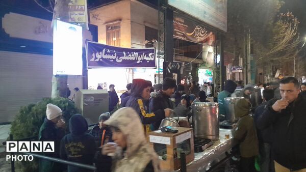 گذری بر موکب مردمی شهید مصطفی صدر زاده در دومین شب قدر 