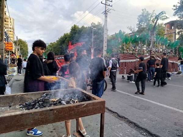 آیین علم‌گردانی ماه محرم در آمل