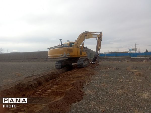 توسعه زیرساخت‌های آموزشی در روستای درخت سنجد