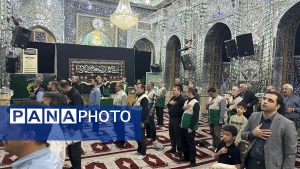 مردم کرج برای شهادت امام صادق (ع) یکپارچه سیاه پوش شدند