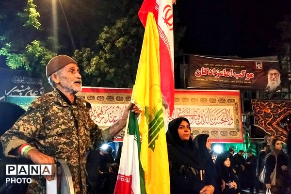 عزاداری شب تاسوعا در بجنورد